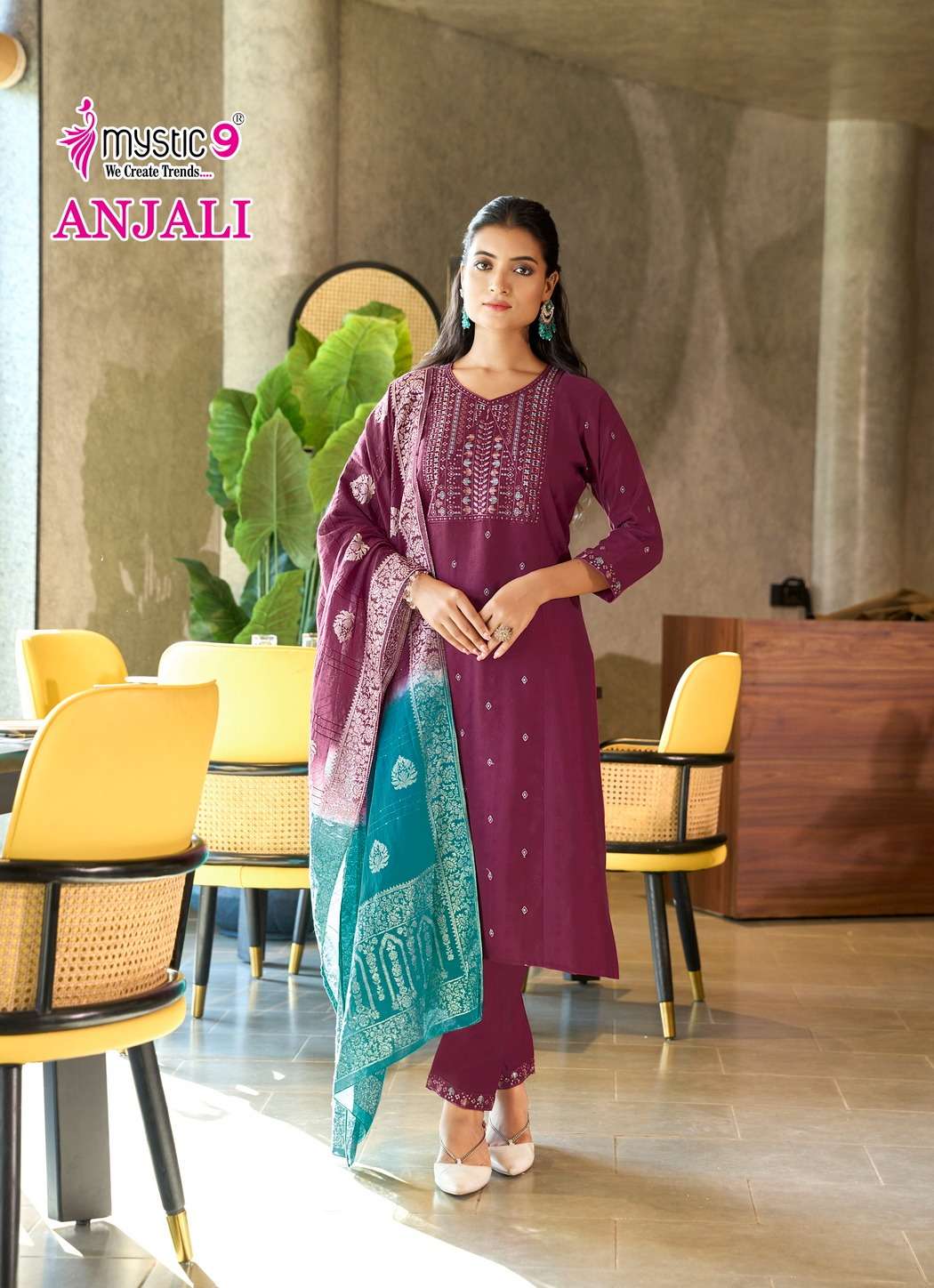  MOST DEMANDING NEW LAUNCHING GADHVAL DOBBY  STRAIGHT CUT KURTI ANJALI VOL-1 CATALOG