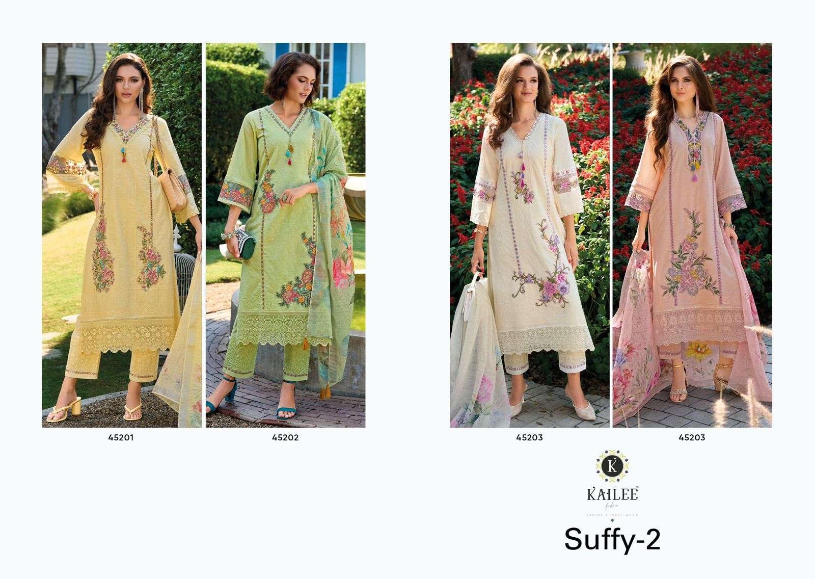 PREMIUM LUXURY FANCY  PAKISTANI SUMMER COLLECTION SUFFY VOL-2