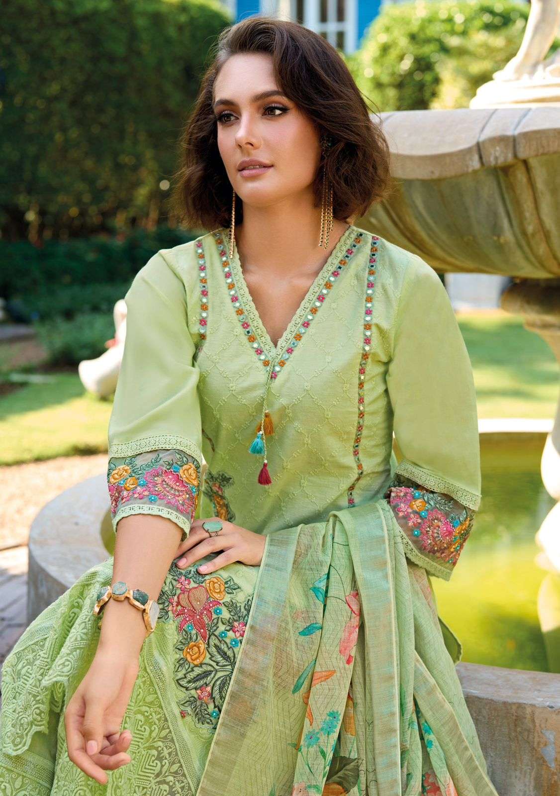 PREMIUM LUXURY FANCY  PAKISTANI SUMMER COLLECTION SUFFY VOL-2