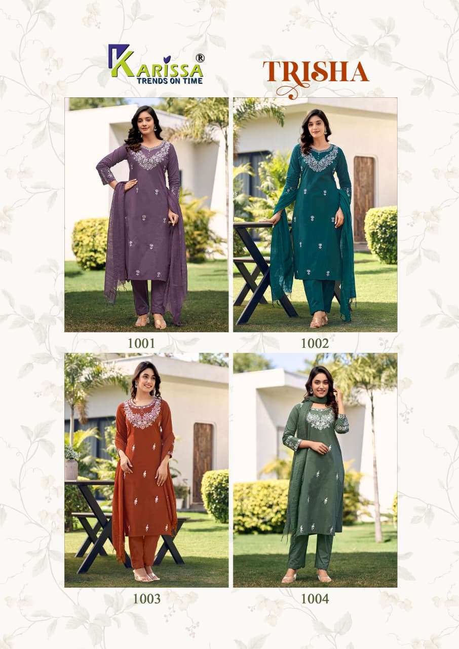 TRISHA This seasion karissa brand is bringing the Kurties of cool prices comfortable to wear for making all the days good.