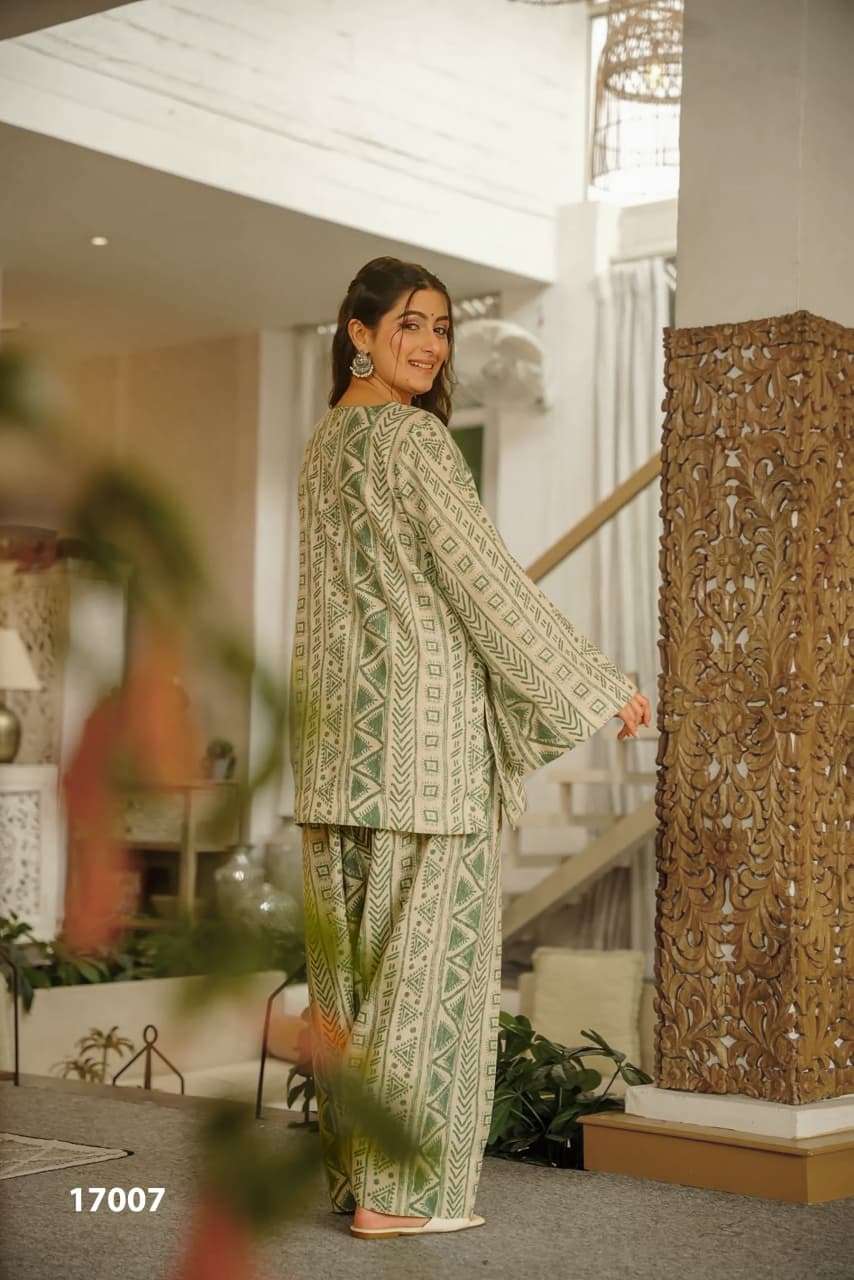  3PCS BEAUTIFUL COTTON PRINTED KURTI, SALWAR WITH DUPATTA COLLECTION CLORA VOL-17