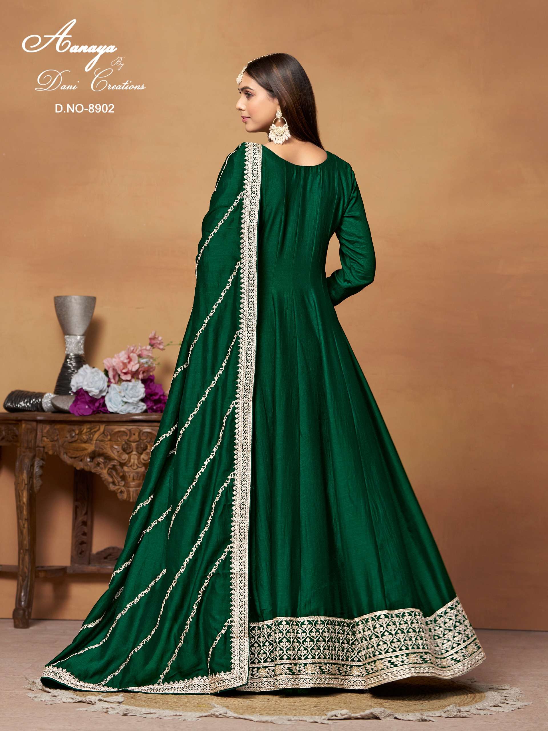 DANI CREATION LAUNCH ART SILK GOWN COLLECTION 
