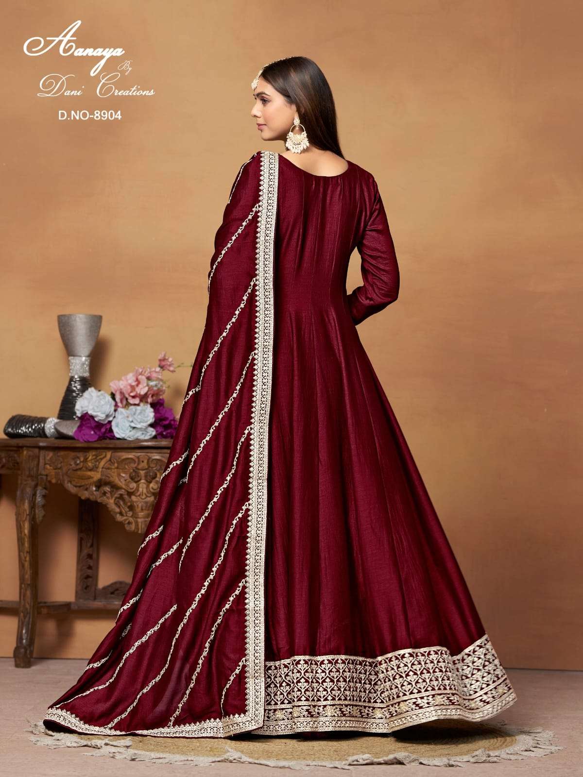 DANI CREATION LAUNCH ART SILK GOWN COLLECTION 