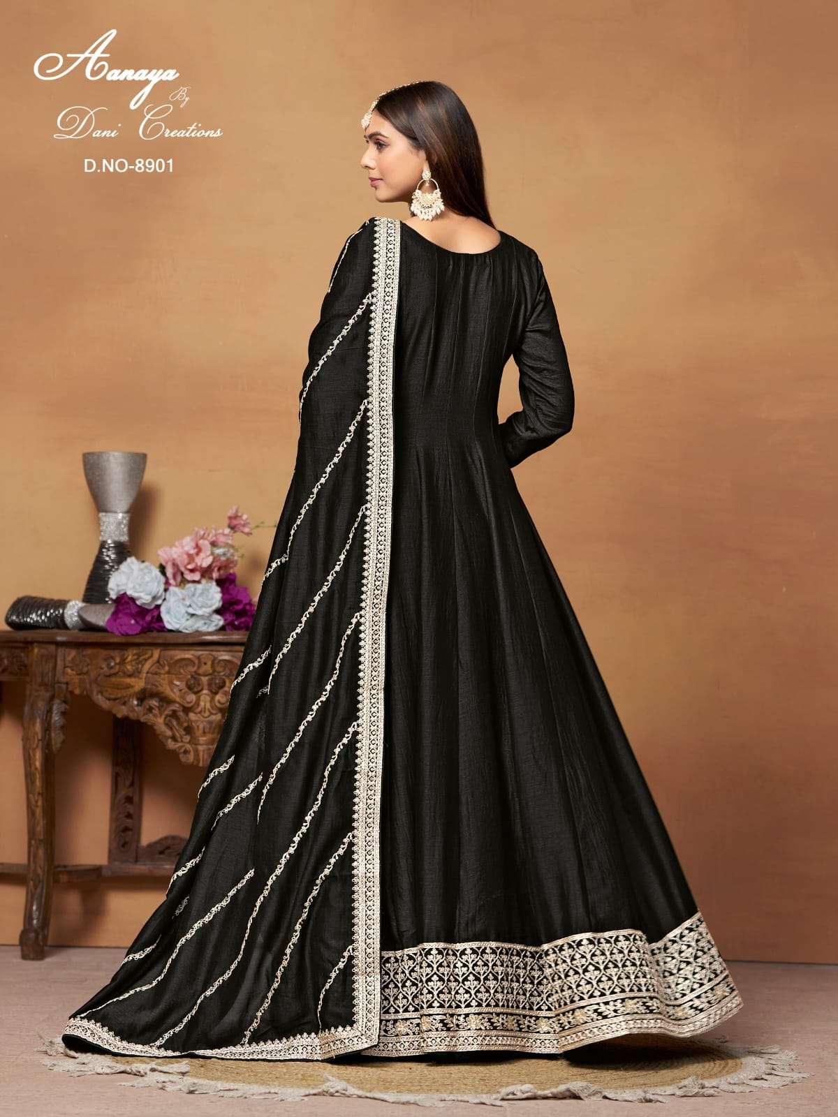 DANI CREATION LAUNCH ART SILK GOWN COLLECTION 