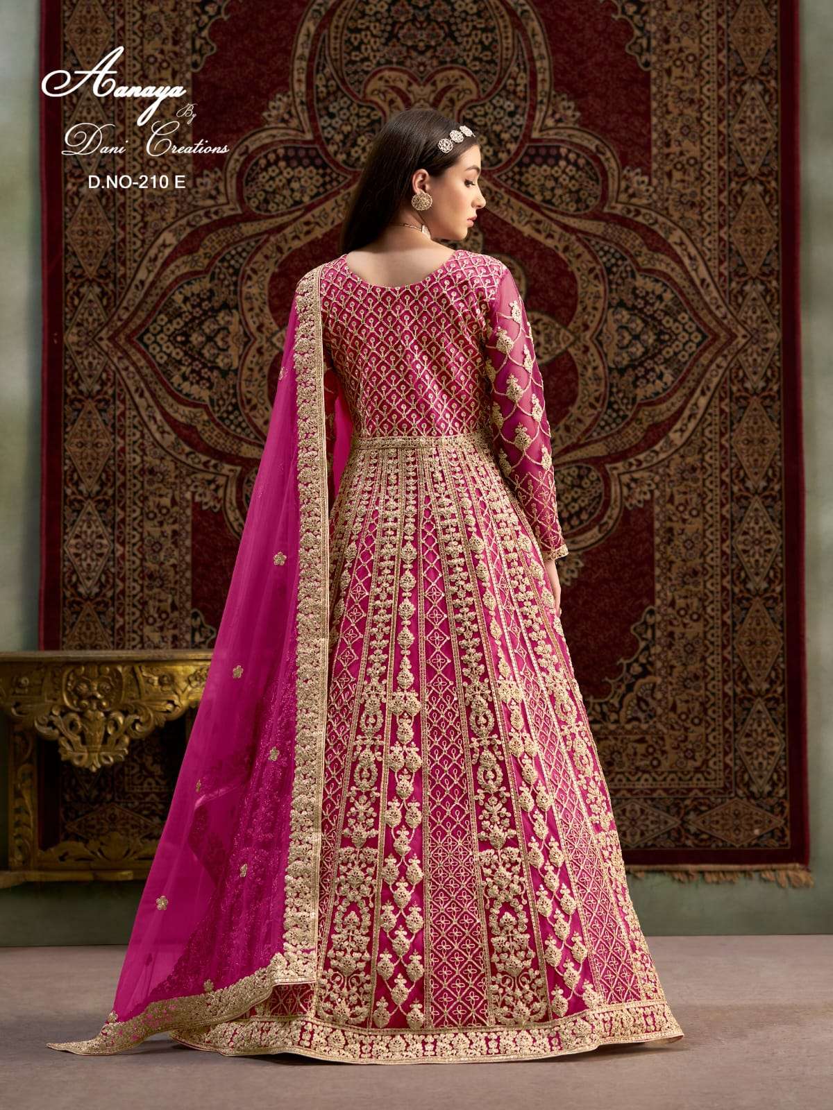 DANI CREATION LAUNCH NET GOWN WITH DUPATTA COLLECTION 