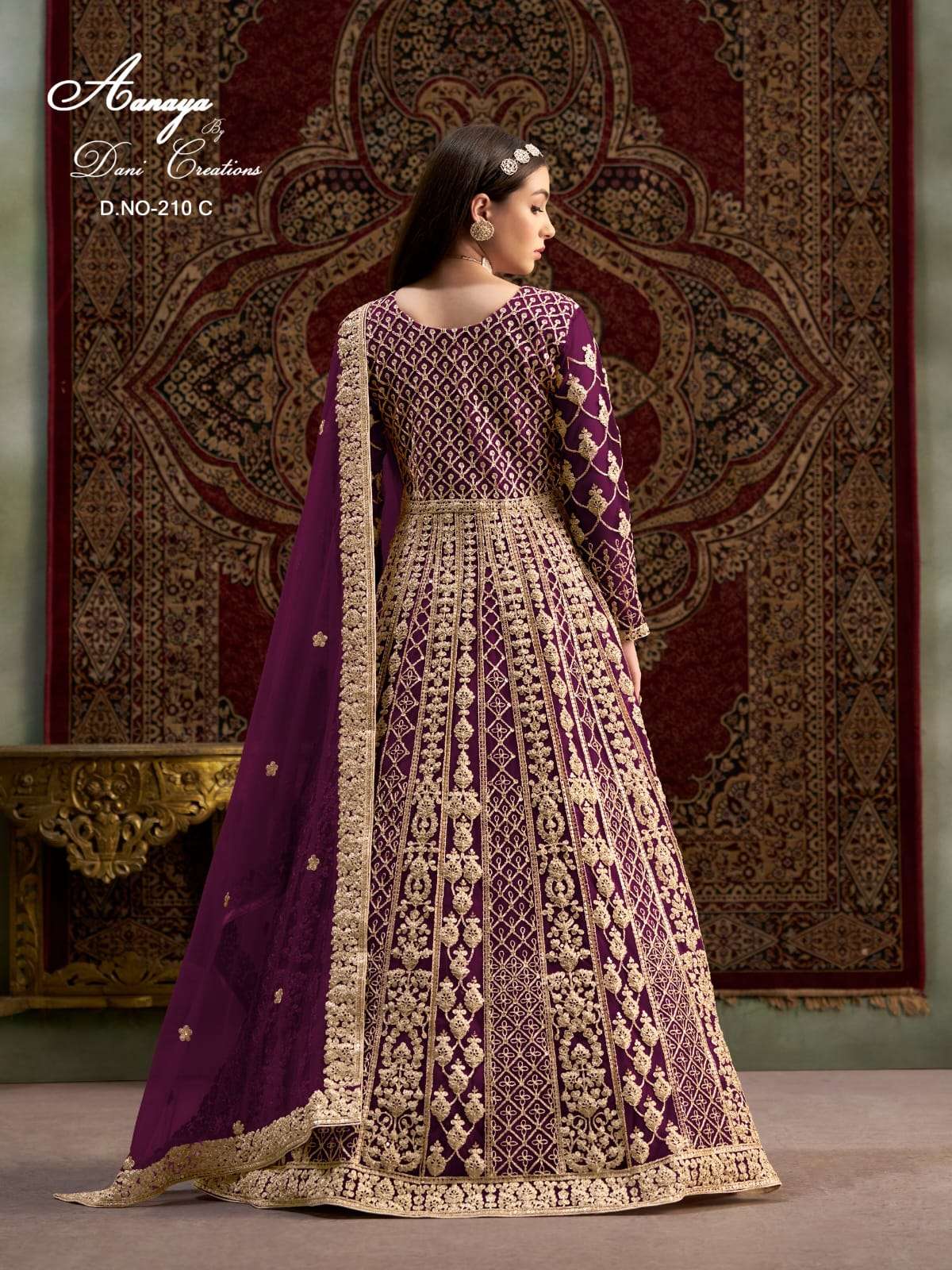 DANI CREATION LAUNCH NET GOWN WITH DUPATTA COLLECTION 