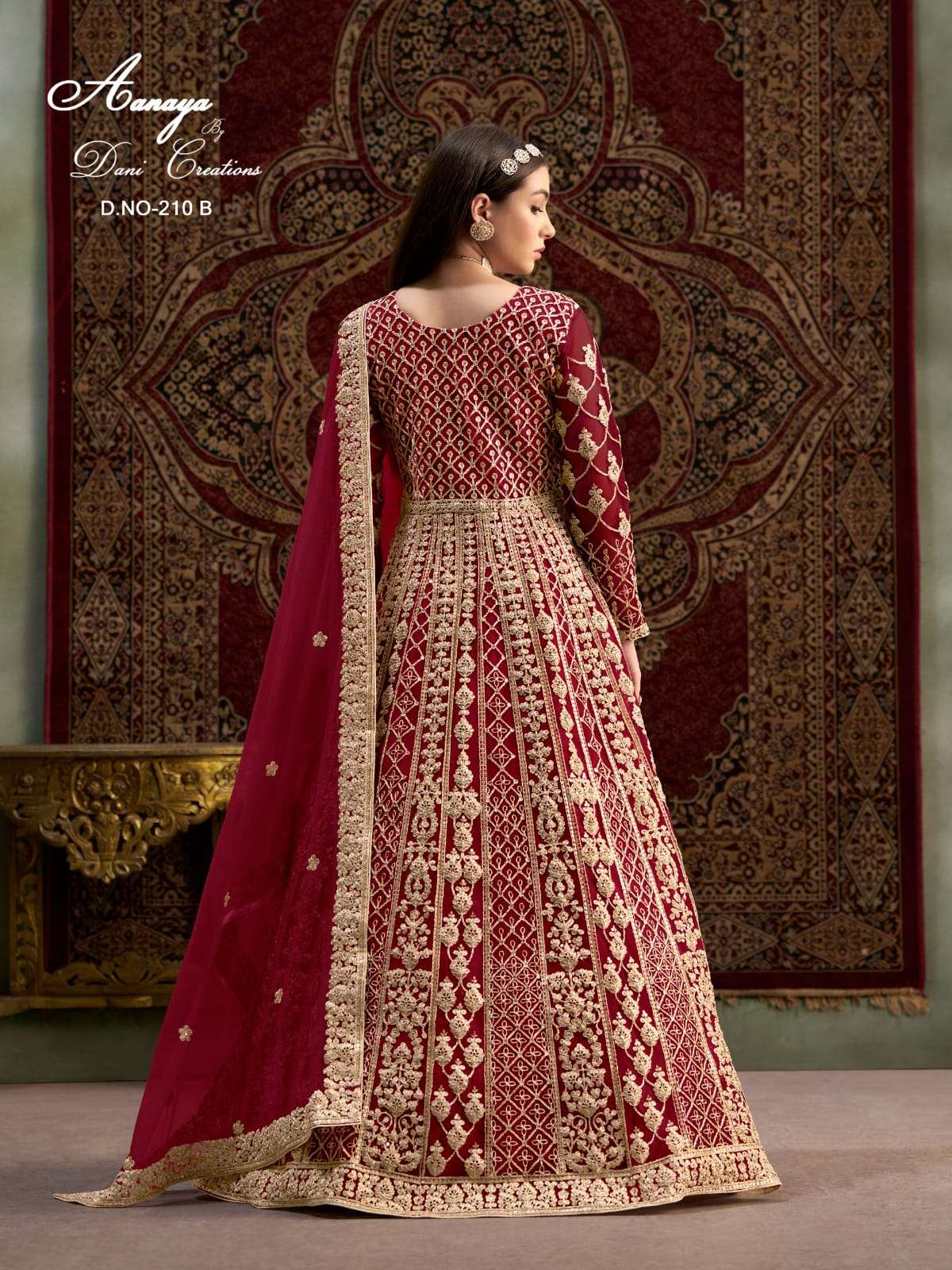 DANI CREATION LAUNCH NET GOWN WITH DUPATTA COLLECTION 