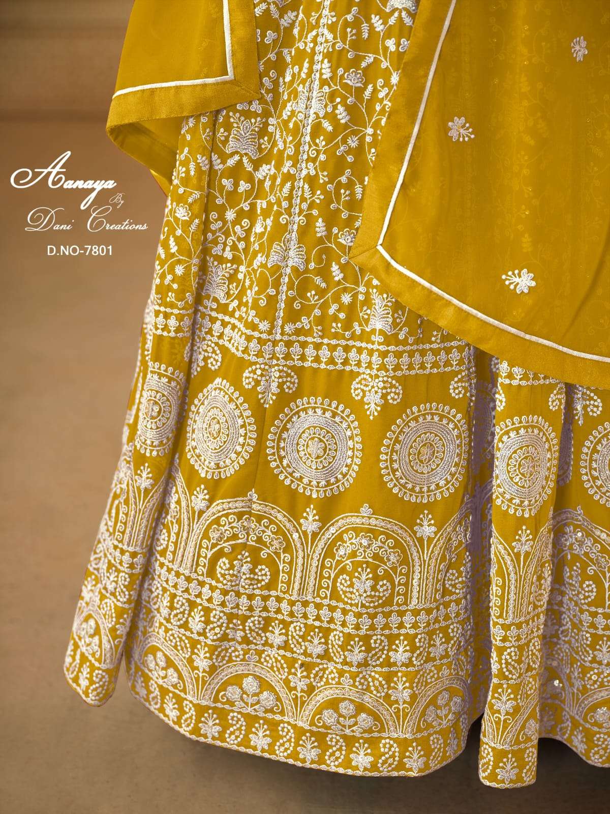 GEORGETTE FEBRIC GOWN PANT WITH DUPATTA AANAYA VOL-175