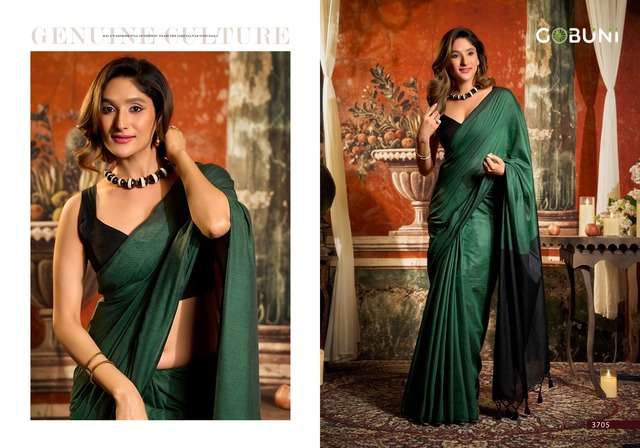 GOBUNI LAUNCHING ELEGANT MAL COTTON SAREE COLLECTION