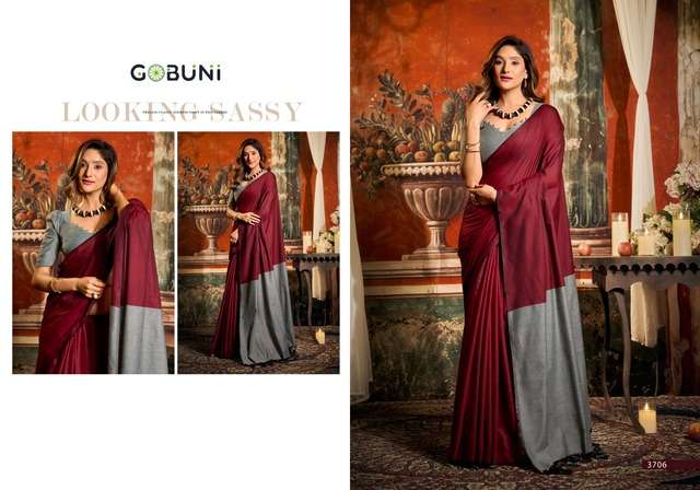 GOBUNI LAUNCHING ELEGANT MAL COTTON SAREE COLLECTION