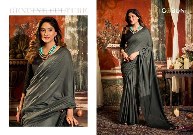 GOBUNI LAUNCHING ELEGANT MAL COTTON SAREE COLLECTION
