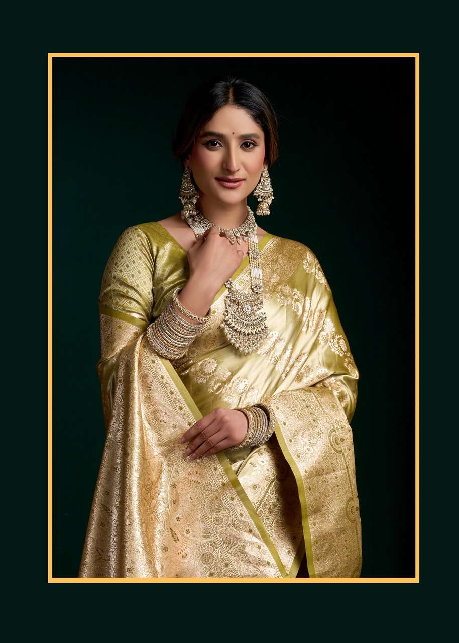 GOBUNI LAUNCHING PREMIUM SATIN SILK WITH FANCY SAREE SREEMATI CATALOG       