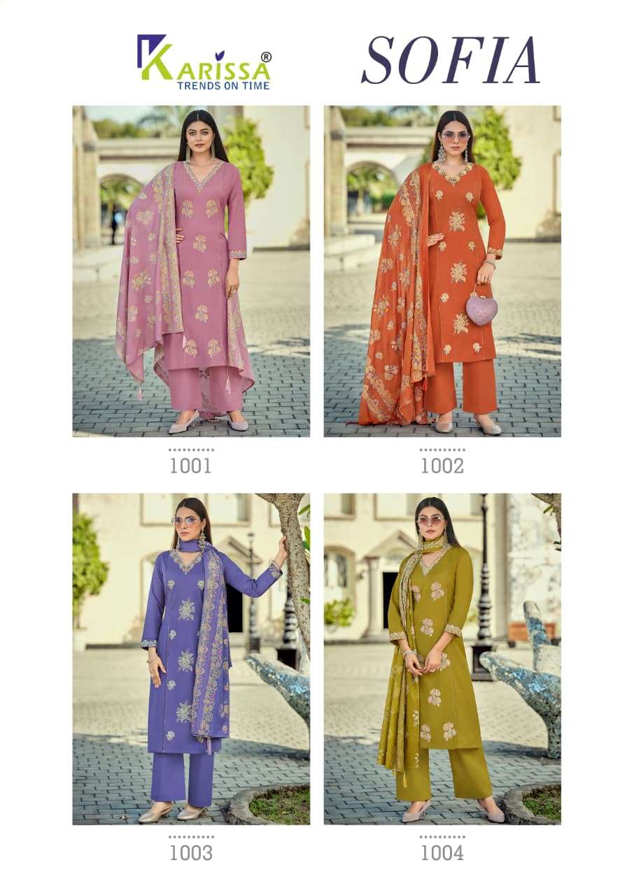 KARISSA BRAND LAUNCHING NEW PURE COTTON FABRIC KURTI SET COLLECTION