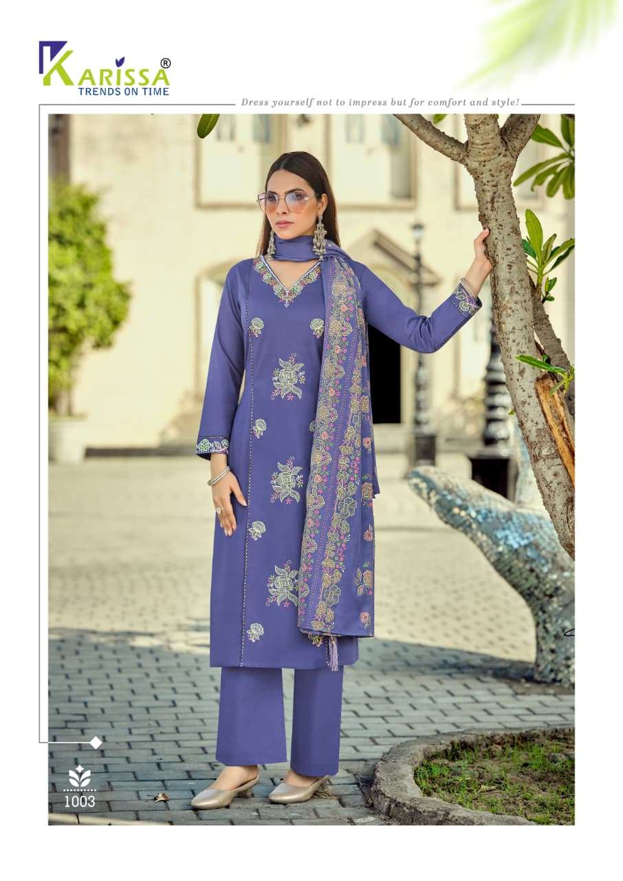 KARISSA BRAND LAUNCHING NEW PURE COTTON FABRIC KURTI SET COLLECTION
