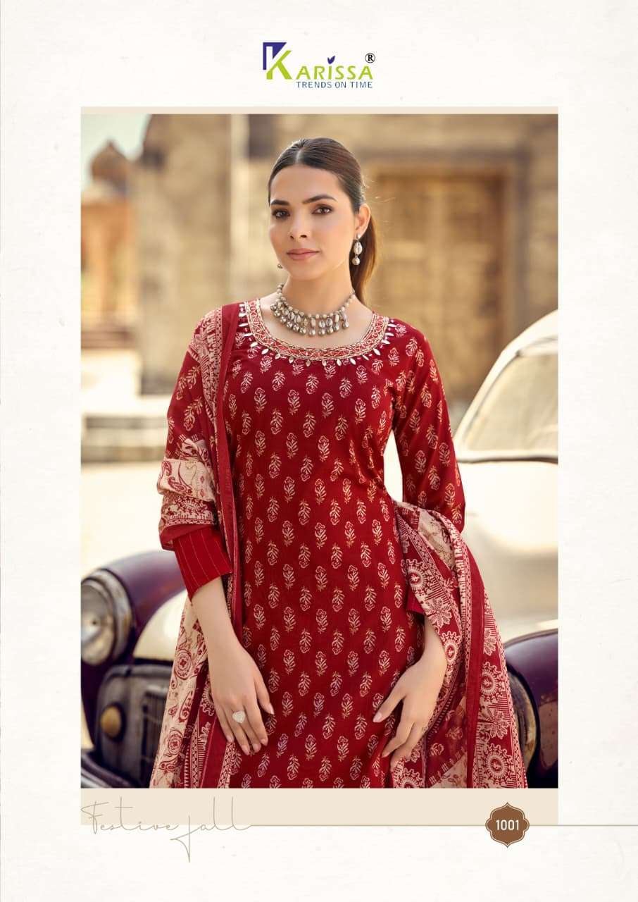 KARISSA LAUNCHING PREMIUM HEAVY COTTON KURTI SET SUMMER VIBES CATALOG