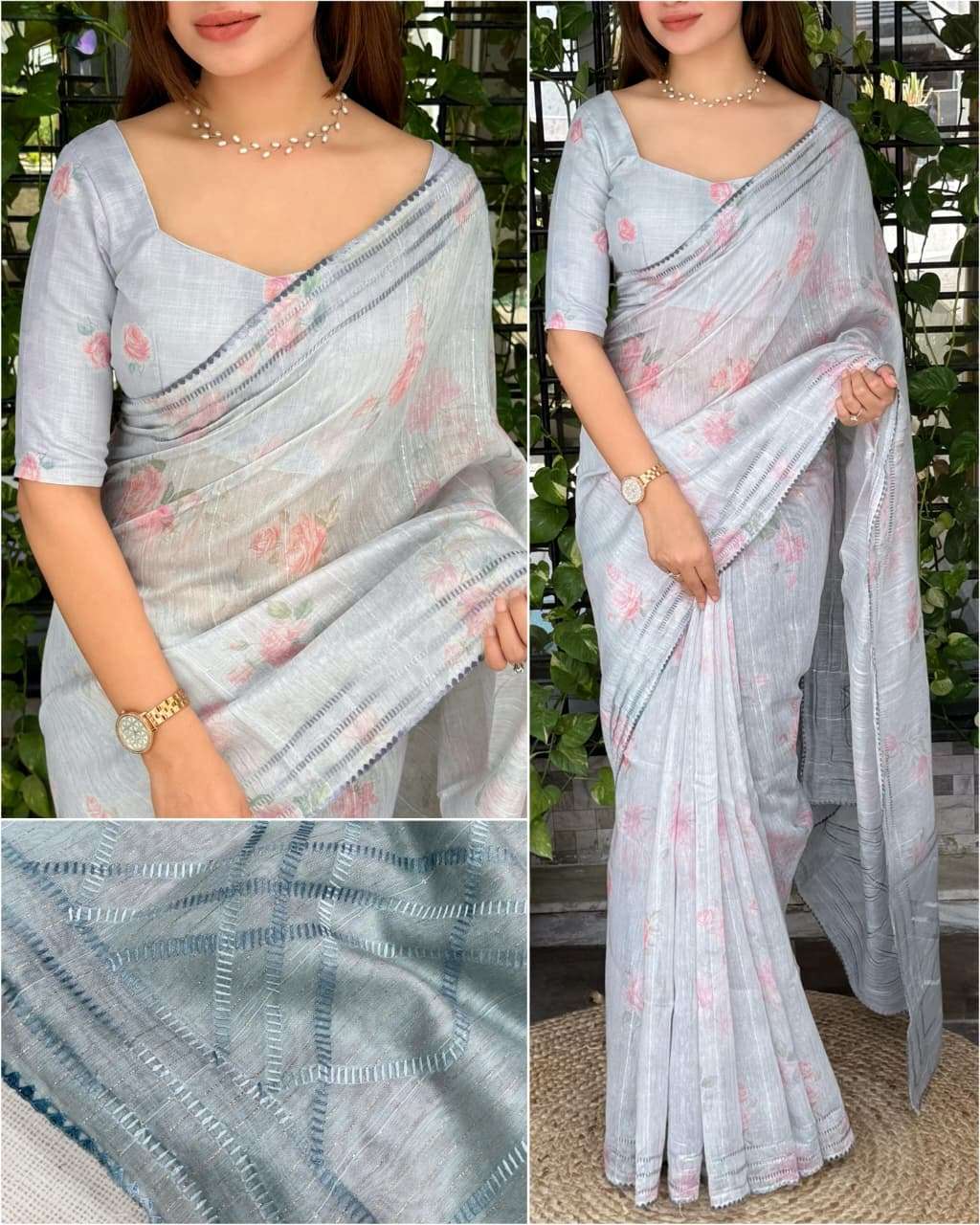 LAUNCHING MAL COTTON TREANDING SAREE COLLECTION