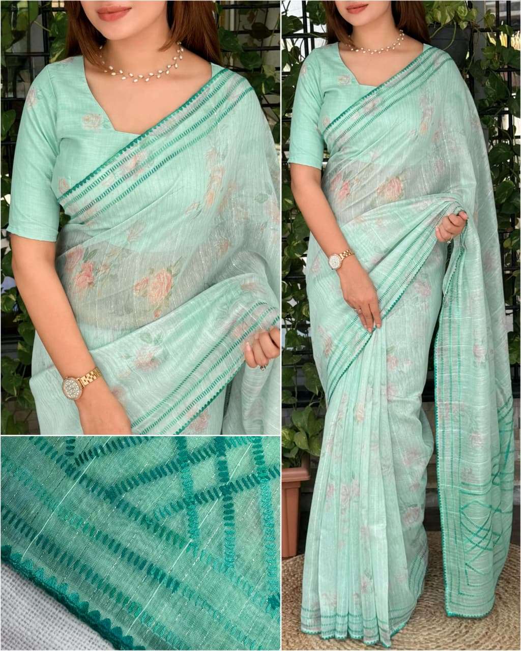 LAUNCHING MAL COTTON TREANDING SAREE COLLECTION