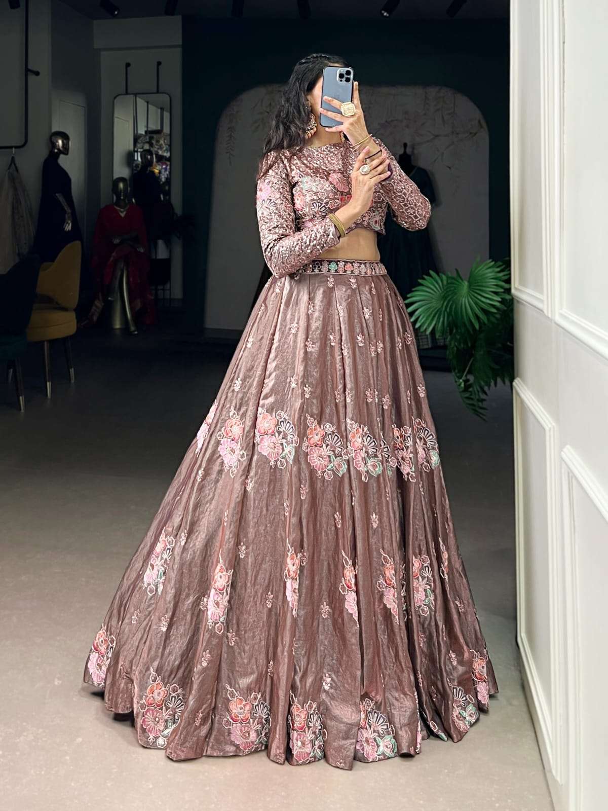 LAUNCHING NEW FENDI FABRIC SEQUENCE LEHENGA CHOLI