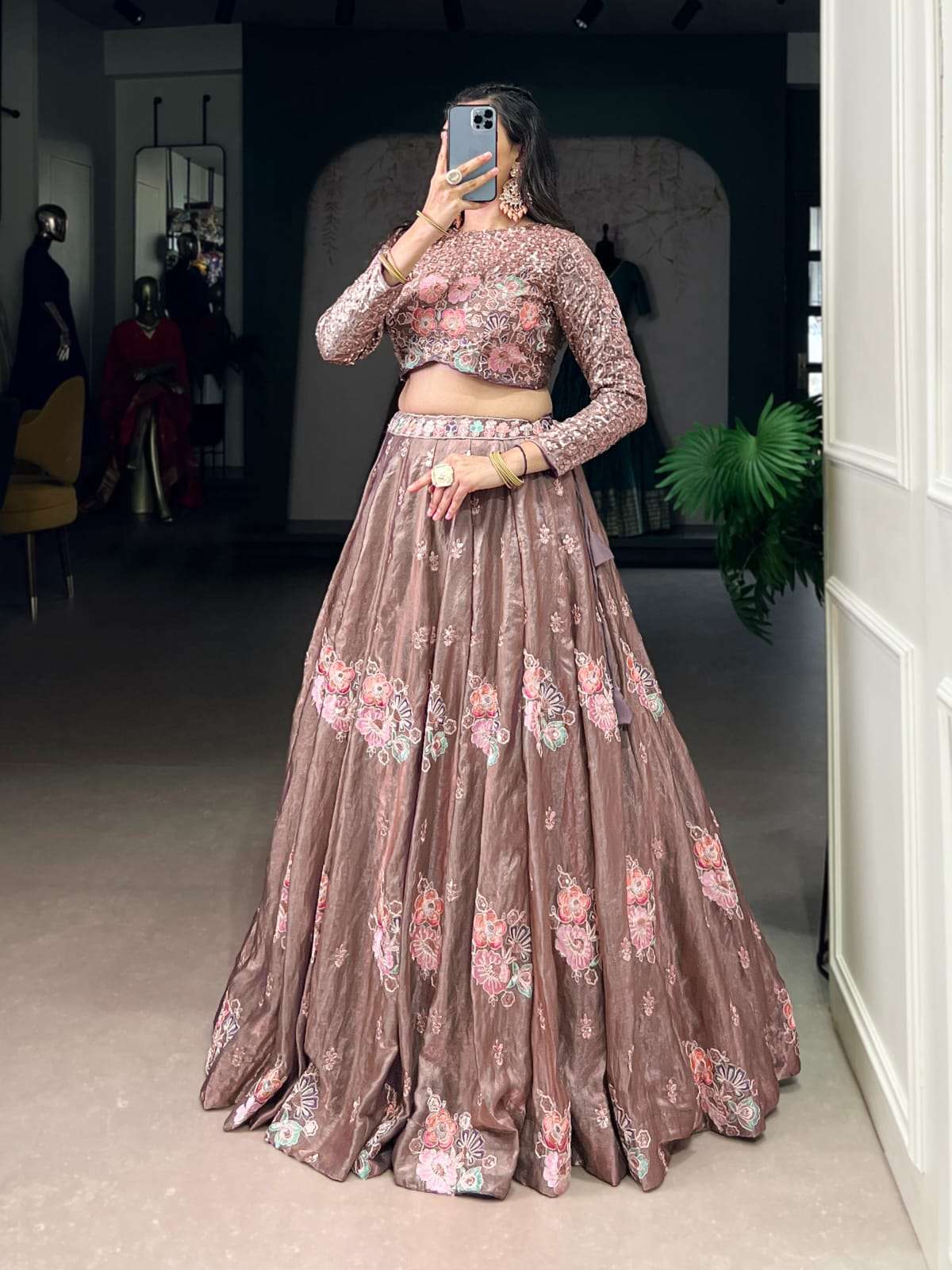 LAUNCHING NEW FENDI FABRIC SEQUENCE LEHENGA CHOLI