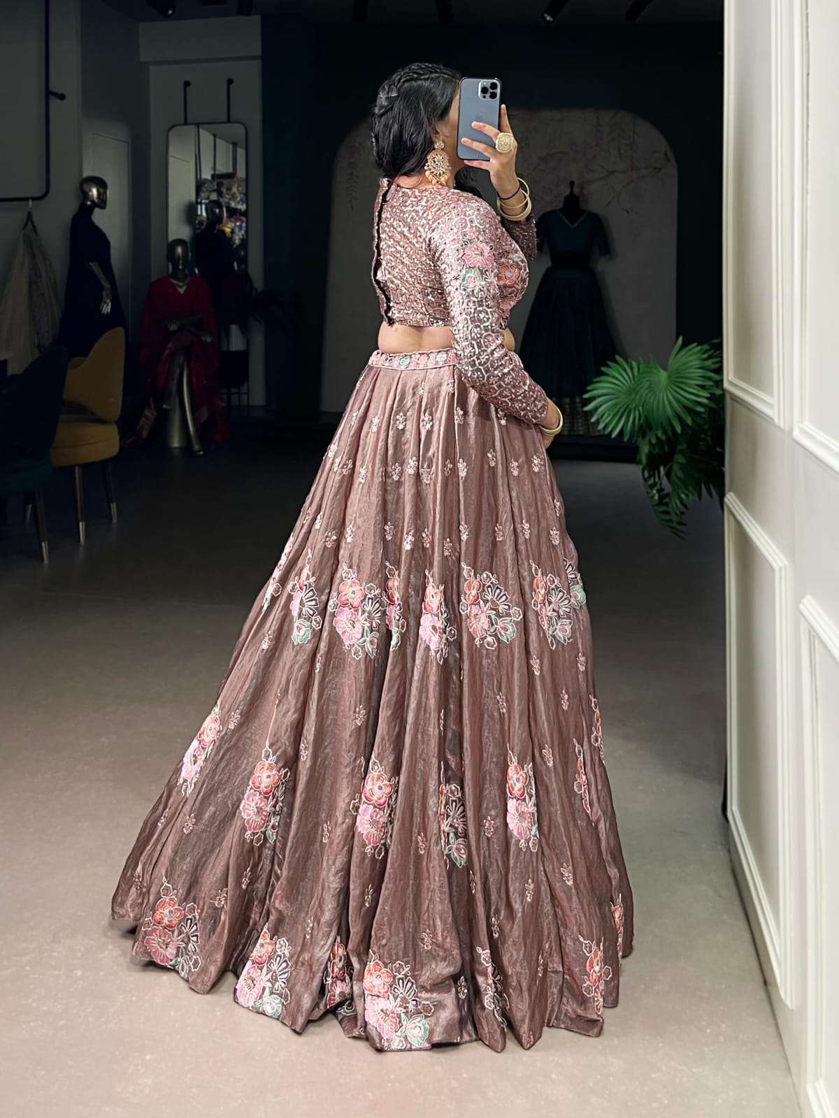 LAUNCHING NEW FENDI FABRIC SEQUENCE LEHENGA CHOLI
