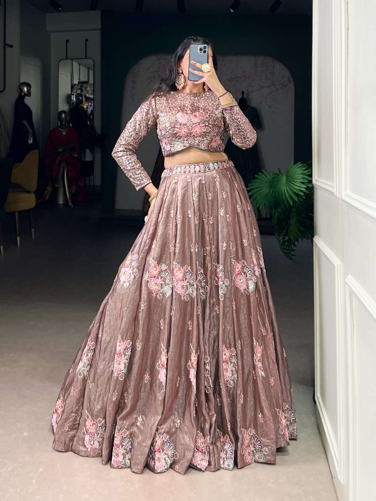 LAUNCHING NEW FENDI FABRIC SEQUENCE LEHENGA CHOLI