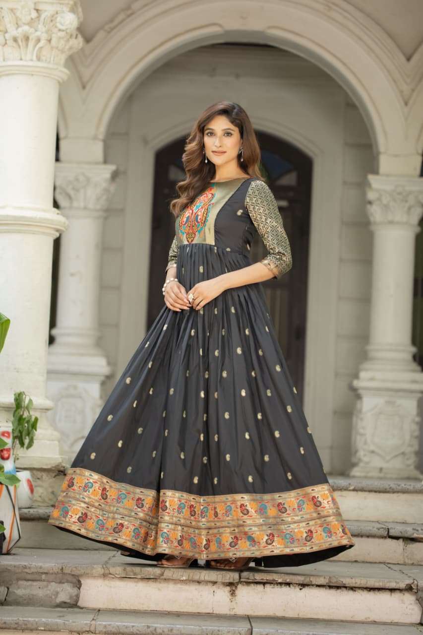 LAUNCHING NEW TREANDING SOFT SILK GOWN 