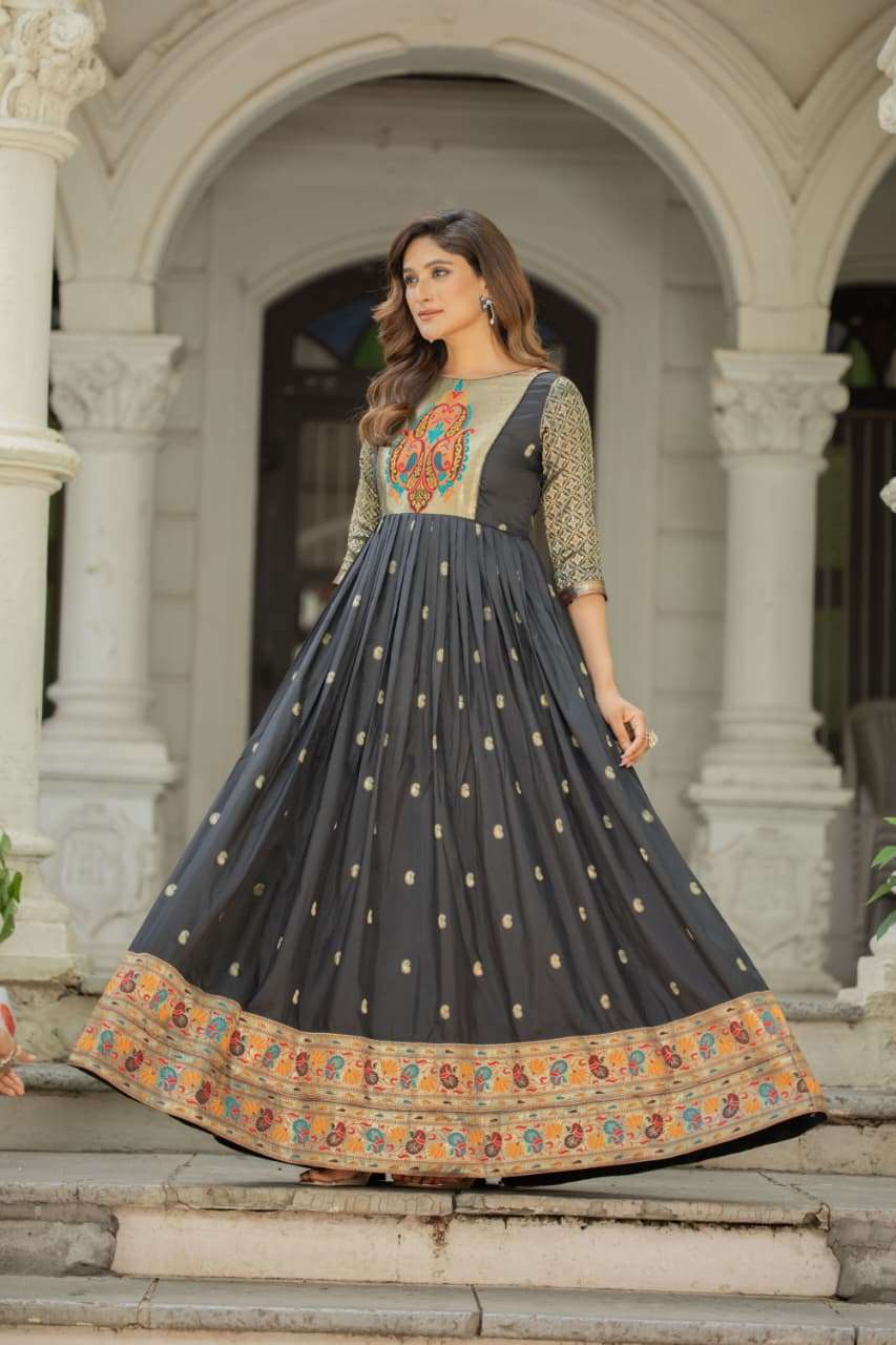 LAUNCHING NEW TREANDING SOFT SILK GOWN 