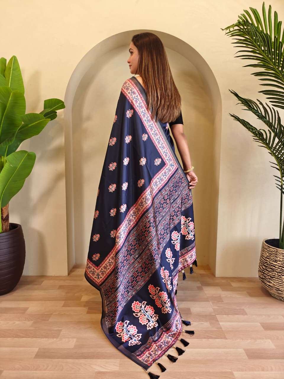 LAUNCHING PURE DOLA VISCOSE SAREE AKSHAR CATALOG
