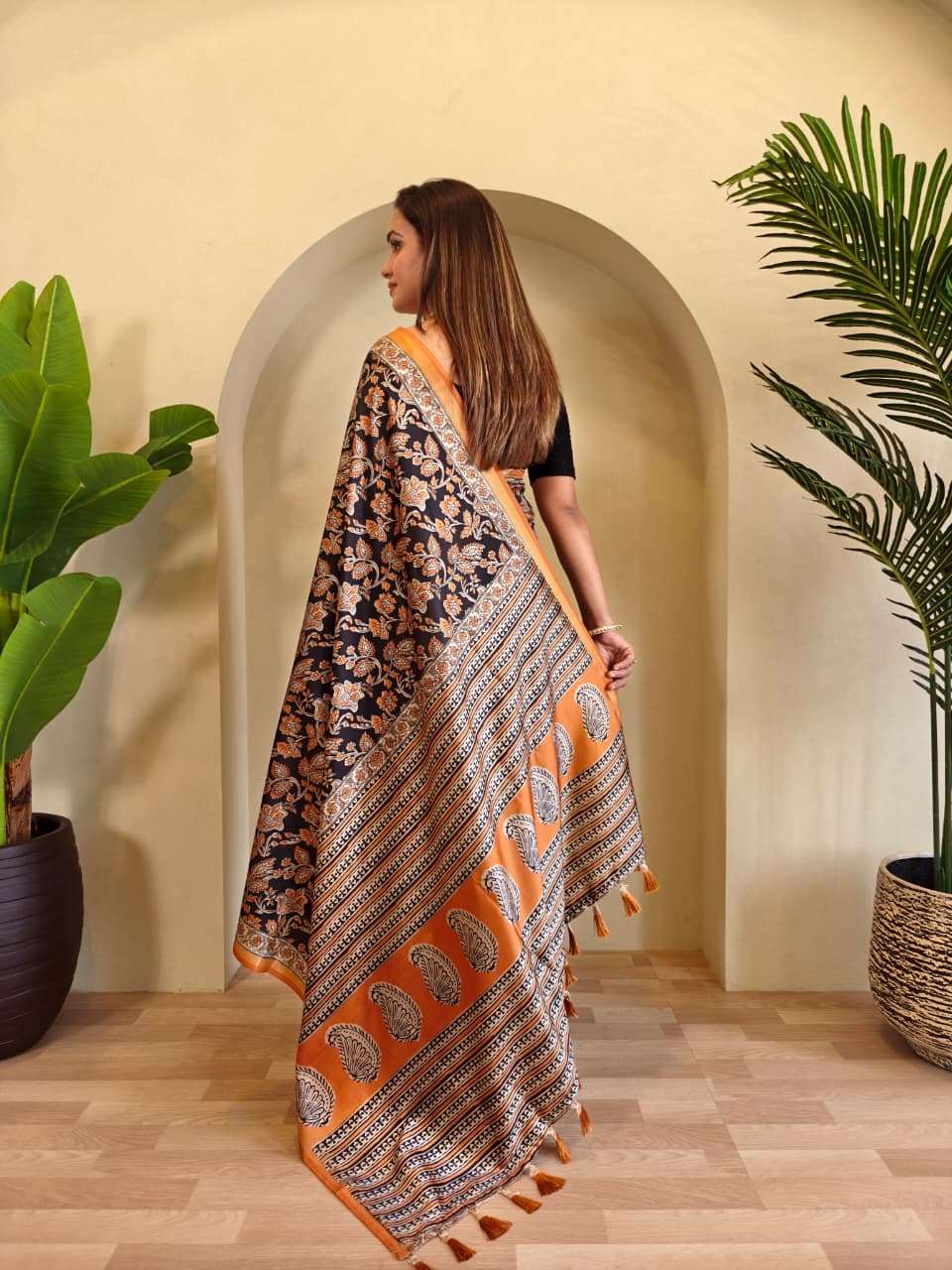 LAUNCHING PURE DOLA VISCOSE SAREE AKSHAR CATALOG