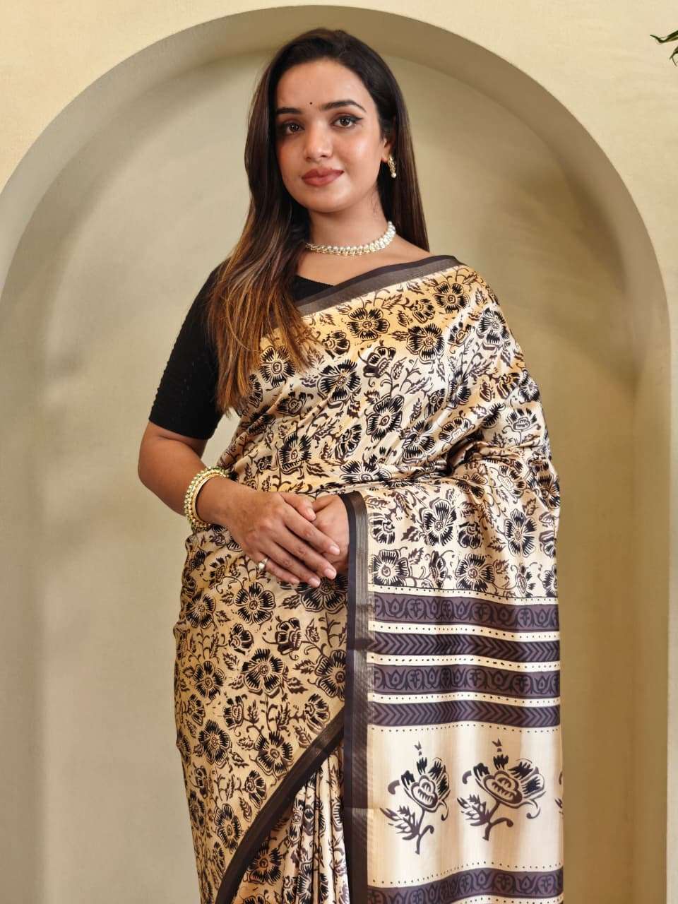 LAUNCHING PURE DOLA VISCOSE SAREE AKSHAR CATALOG