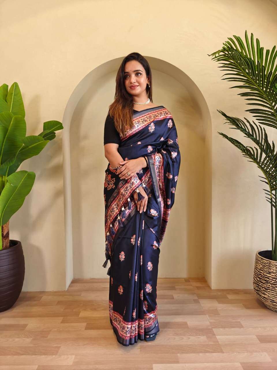 LAUNCHING PURE DOLA VISCOSE SAREE AKSHAR CATALOG