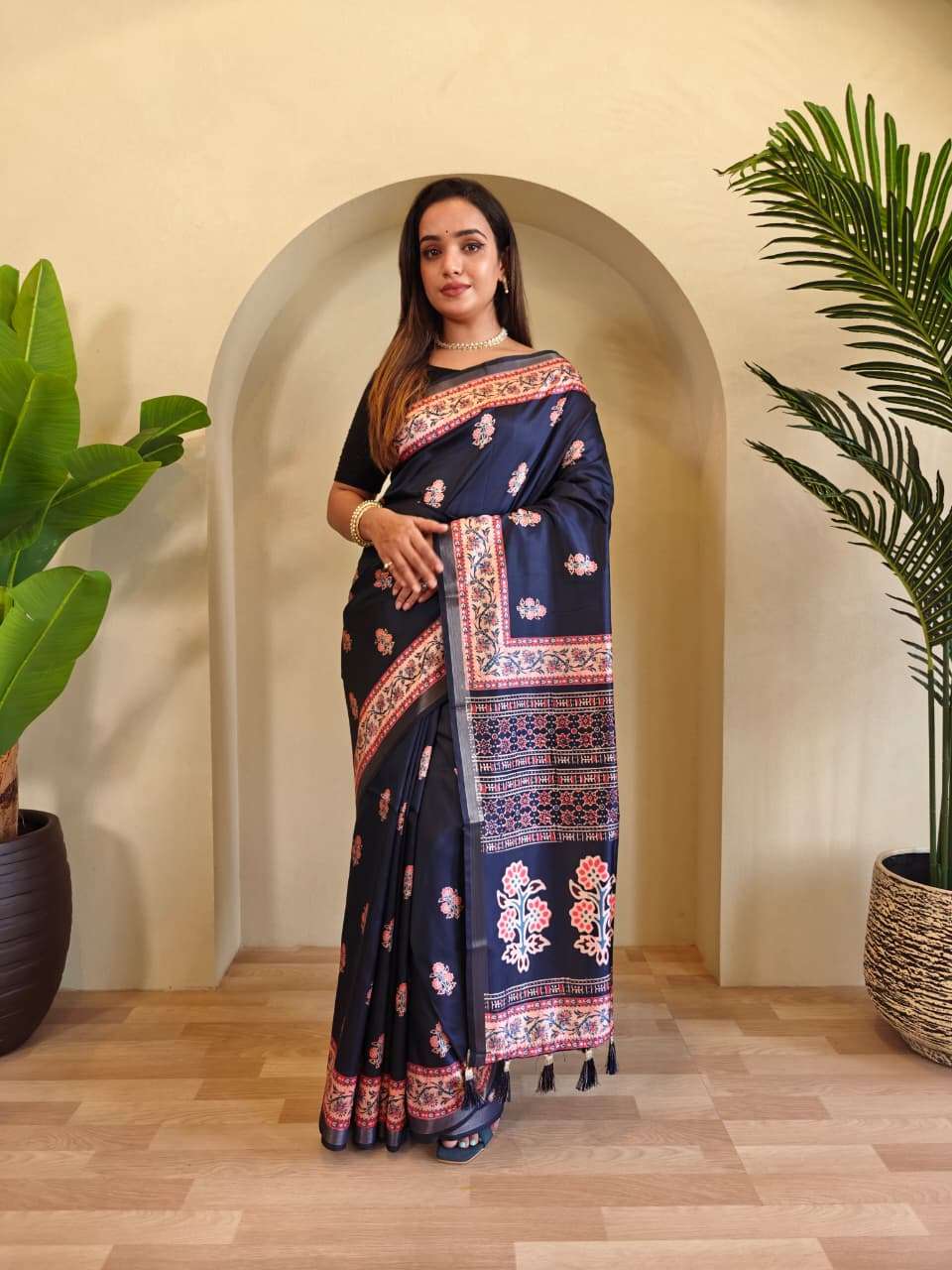LAUNCHING PURE DOLA VISCOSE SAREE AKSHAR CATALOG