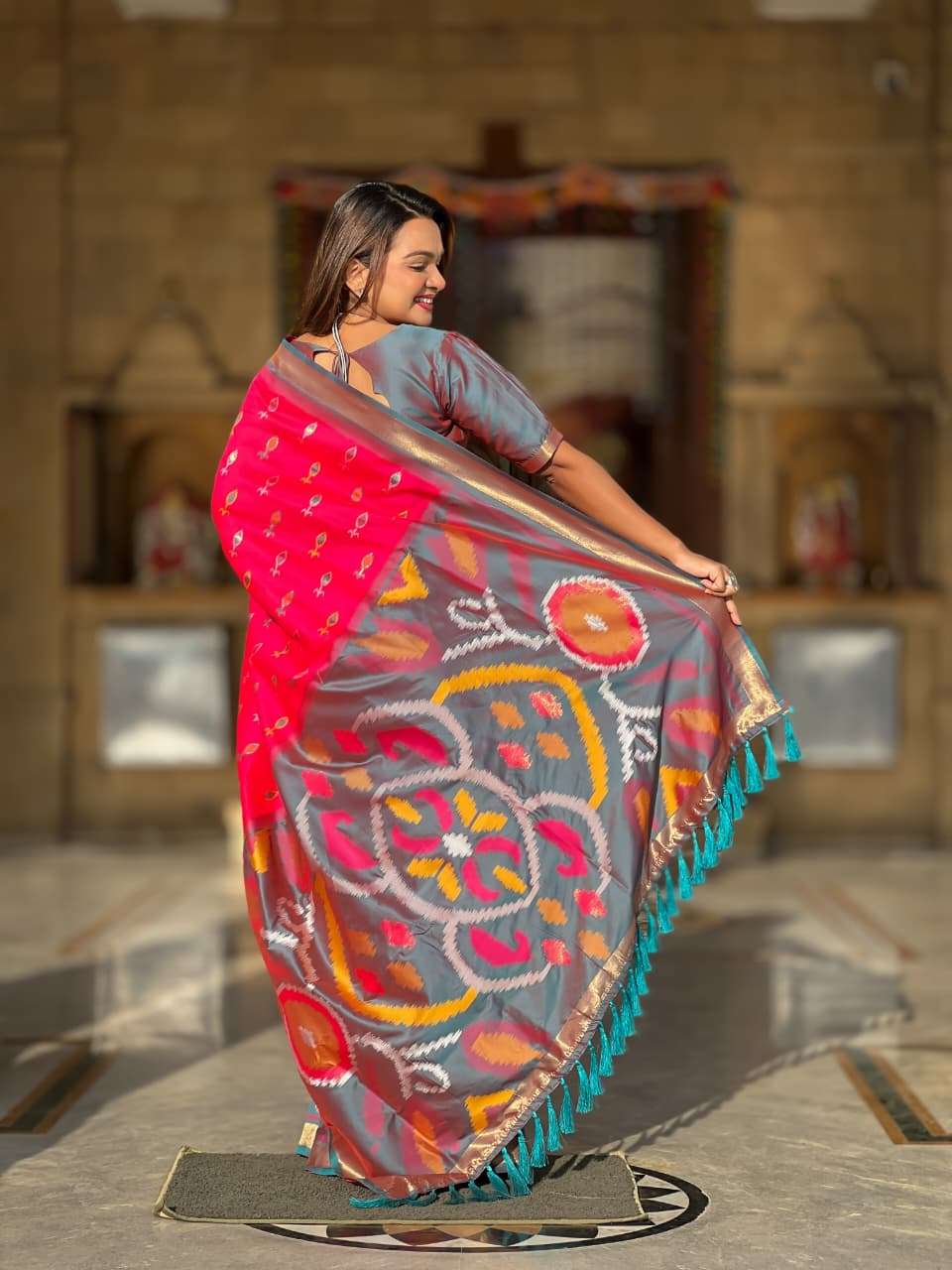 LAUNCHING SOFT SILK SAREE SRIVALI CATALOG