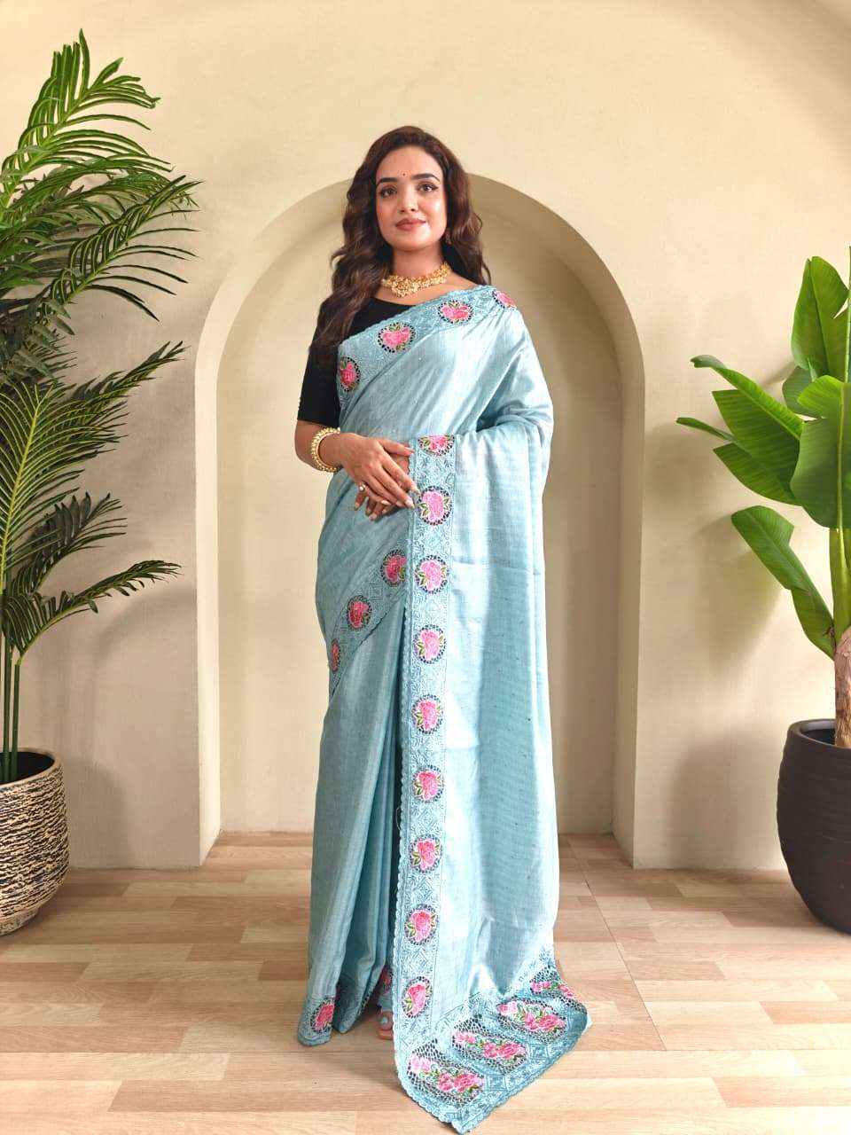 LAUNCHING SOFT TASAR SILK SAREE COLLECTION 