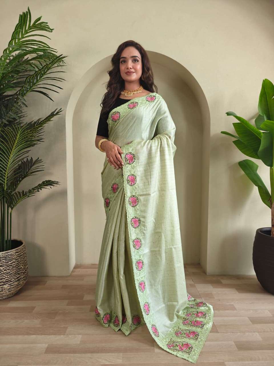 LAUNCHING SOFT TASAR SILK SAREE COLLECTION 