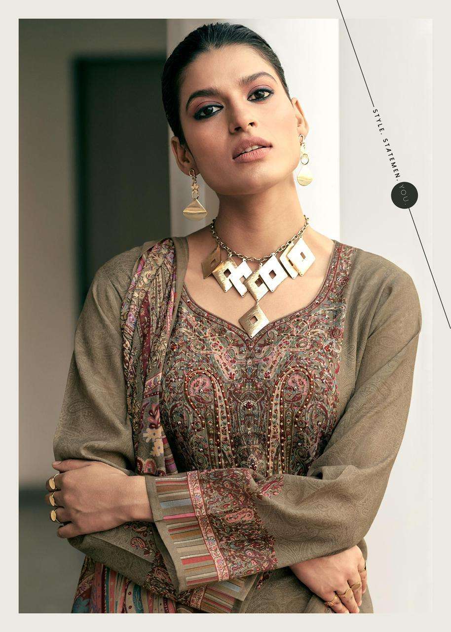 MANNRASIYA LAUNCH PURE VISCOSE  DIGITAL PRINT WITH HEAVY KHATLI WORK KURTI SET