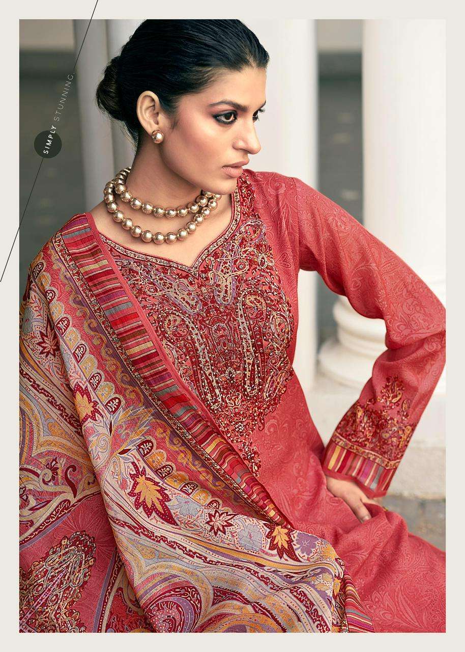 MANNRASIYA LAUNCH PURE VISCOSE  DIGITAL PRINT WITH HEAVY KHATLI WORK KURTI SET