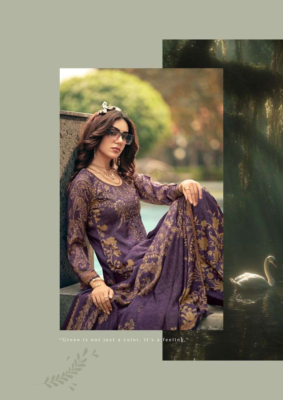 MANNRASIYA LAUNCHING MUSLINE SILK DIGITAL PRINT WITH KHATLI WORK KURTI SET