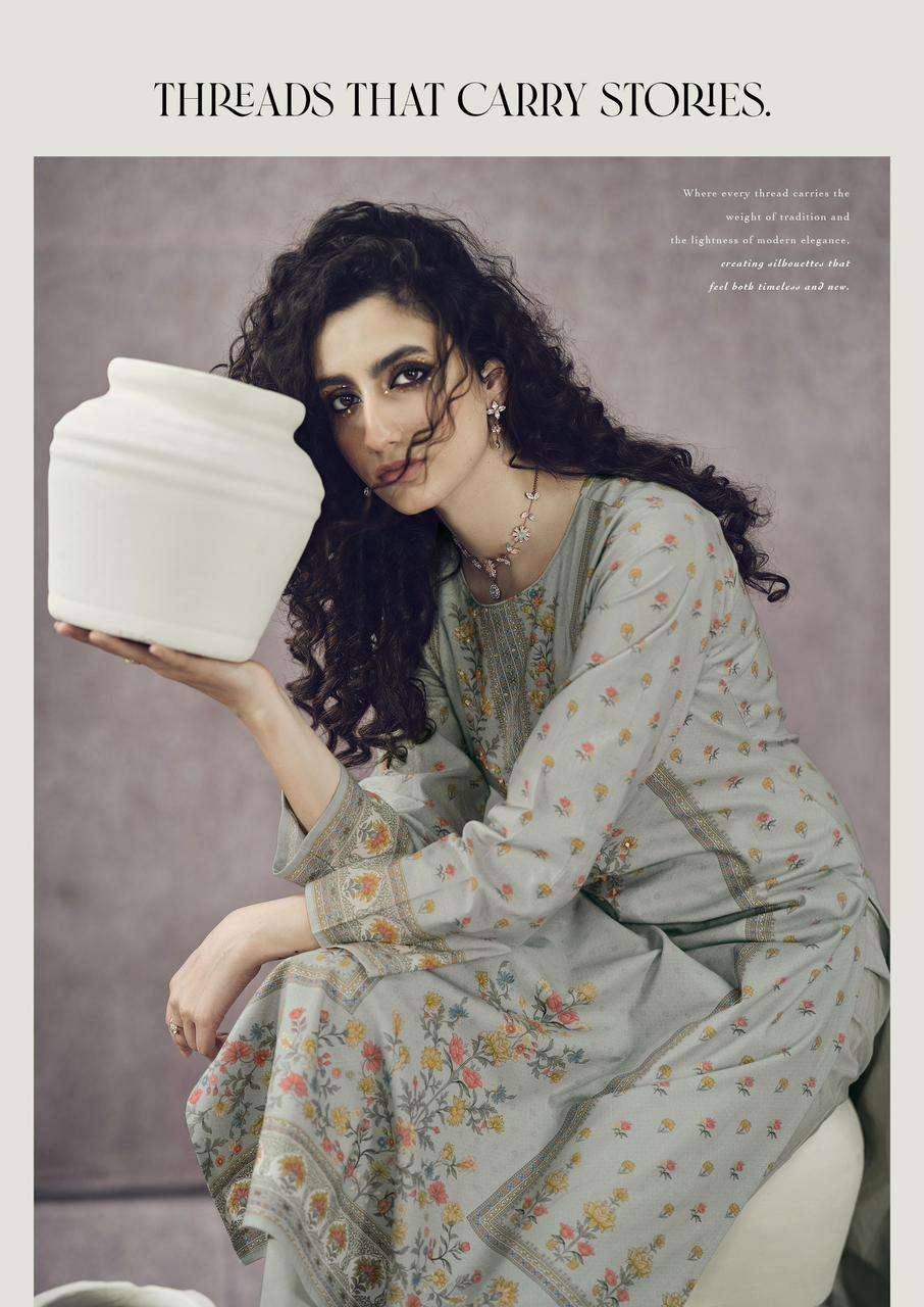 MANNRASIYA LAUNCHING PURE CAMRIC COTTON DIGITAL PRINT WITH FANCY HANDWORK KURTI SET
