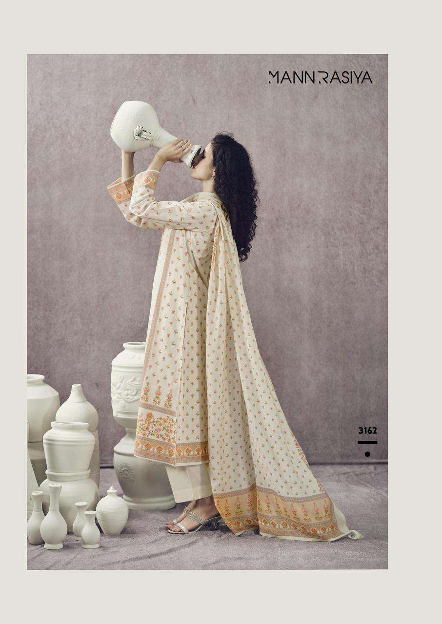 MANNRASIYA LAUNCHING PURE CAMRIC COTTON DIGITAL PRINT WITH FANCY HANDWORK KURTI SET