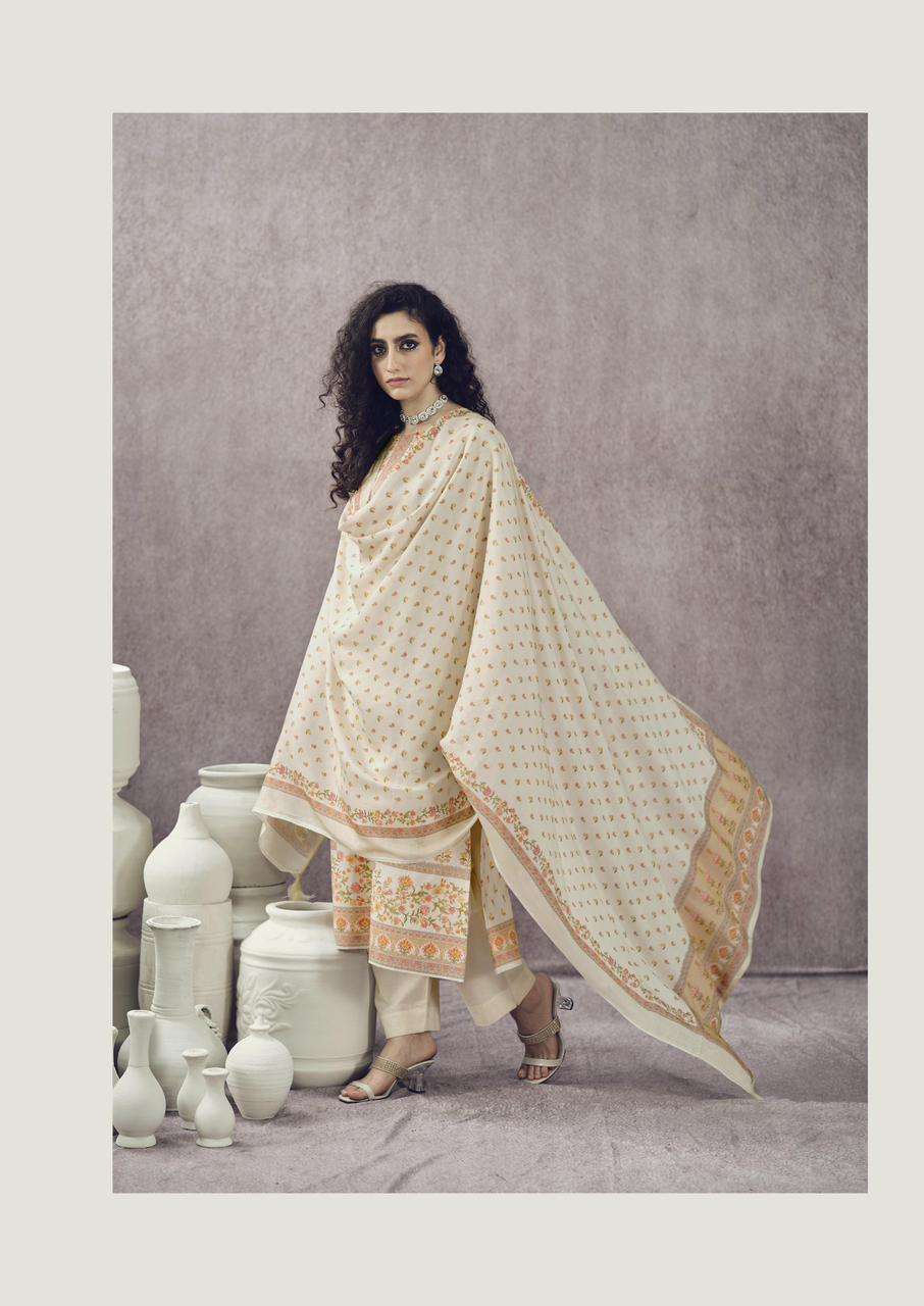 MANNRASIYA LAUNCHING PURE CAMRIC COTTON DIGITAL PRINT WITH FANCY HANDWORK KURTI SET