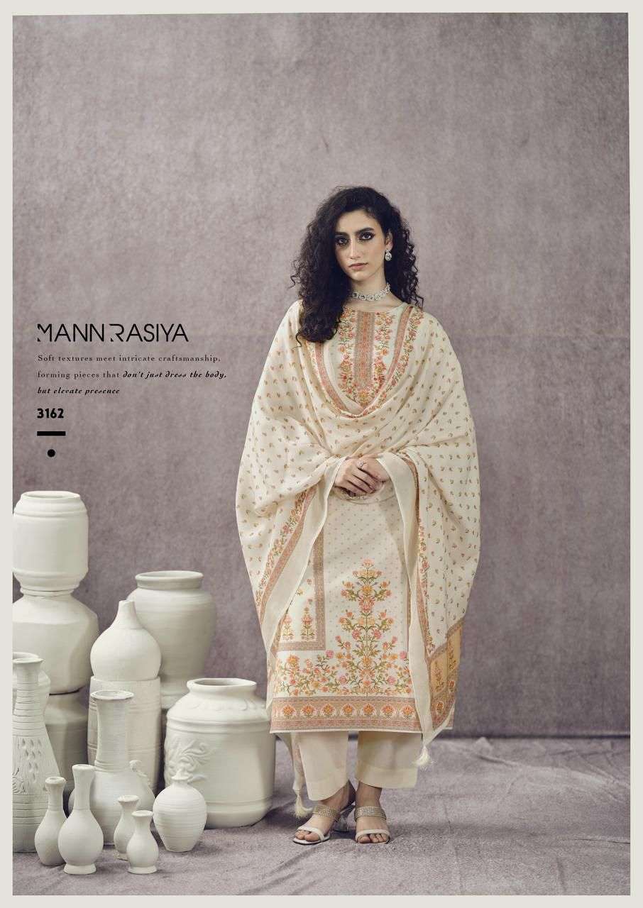 MANNRASIYA LAUNCHING PURE CAMRIC COTTON DIGITAL PRINT WITH FANCY HANDWORK KURTI SET