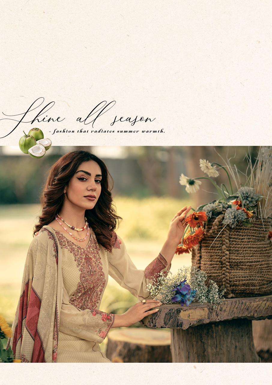 MANNRASIYA LAUNCHING PURE  DIGITAL PRINT WITH FANCY HANDWORK KURTI SET