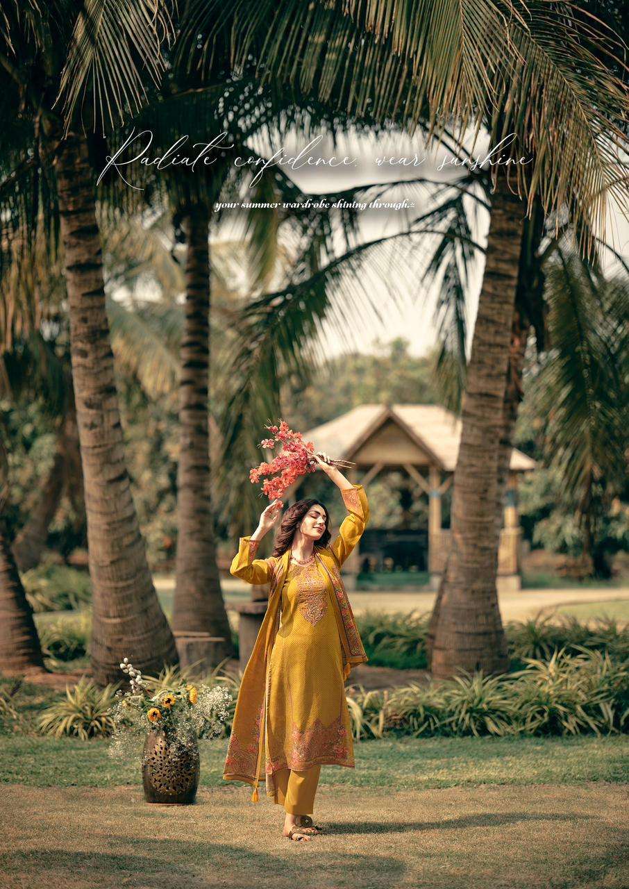 MANNRASIYA LAUNCHING PURE  DIGITAL PRINT WITH FANCY HANDWORK KURTI SET