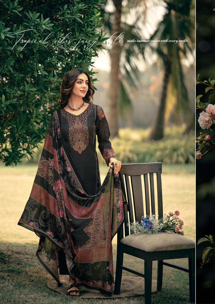 MANNRASIYA LAUNCHING PURE  DIGITAL PRINT WITH FANCY HANDWORK KURTI SET