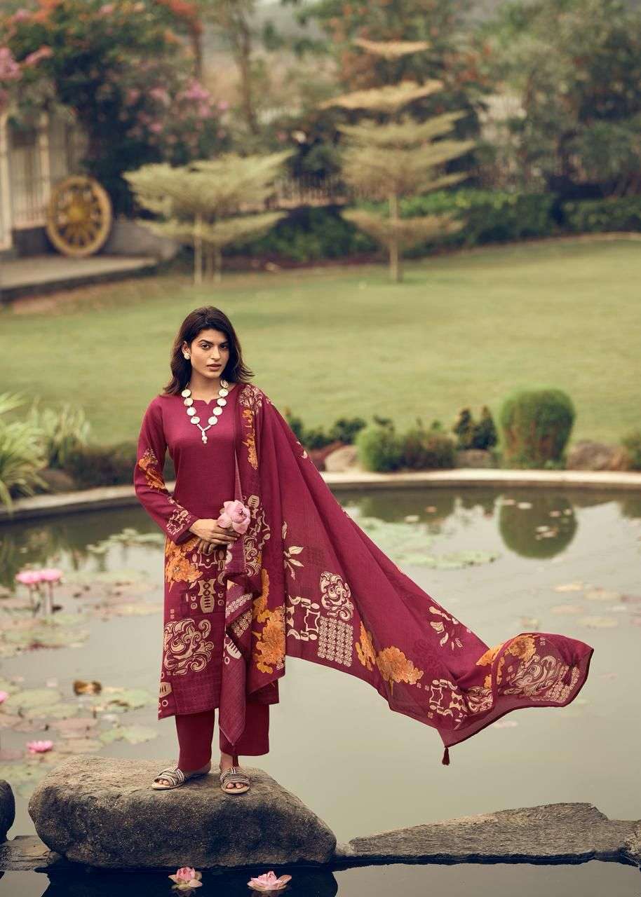 MANNRASIYA LAUNCHING PURE JAAM COTTON DIGITAL PRINT WITH KHATLI WORK KURTI SET