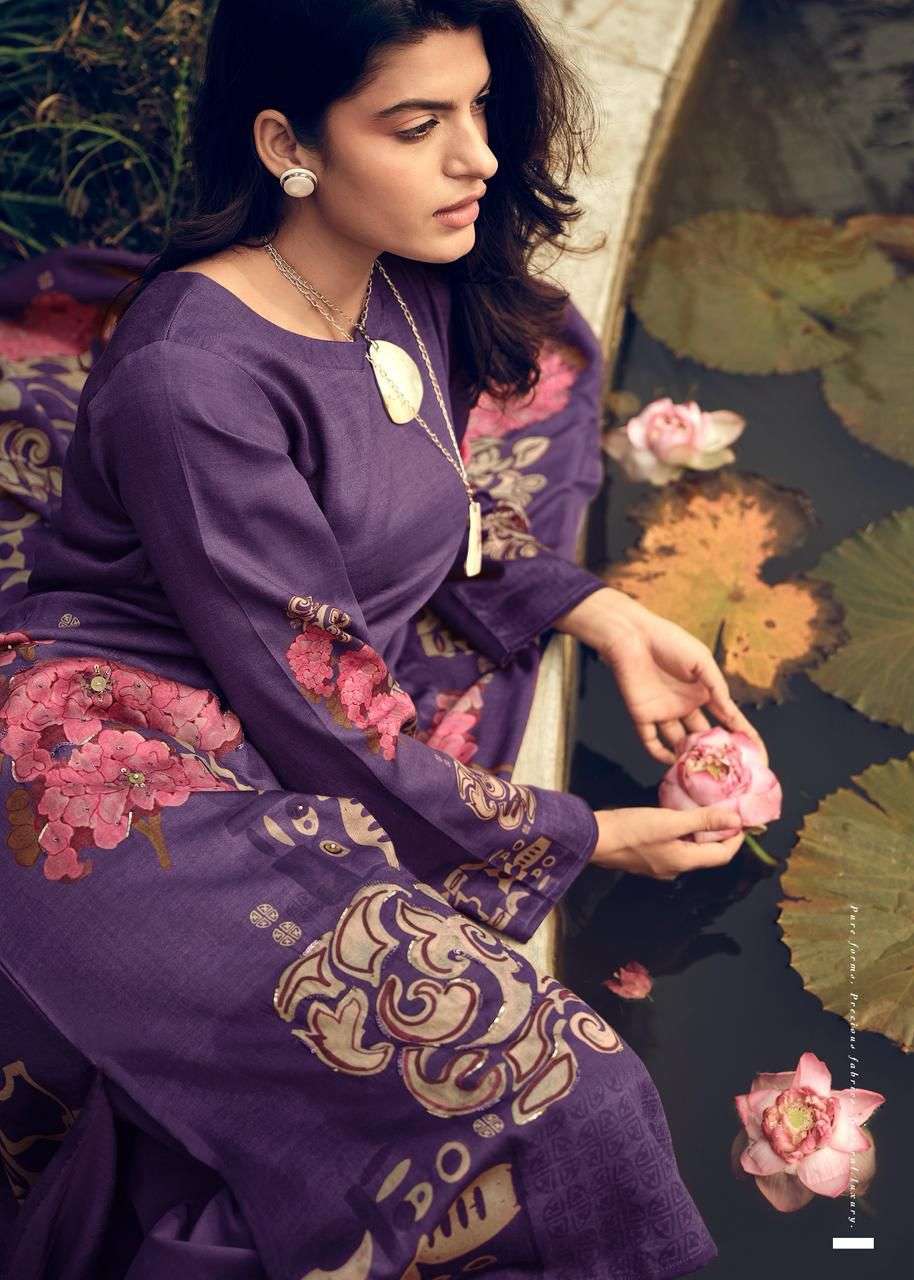 MANNRASIYA LAUNCHING PURE JAAM COTTON DIGITAL PRINT WITH KHATLI WORK KURTI SET