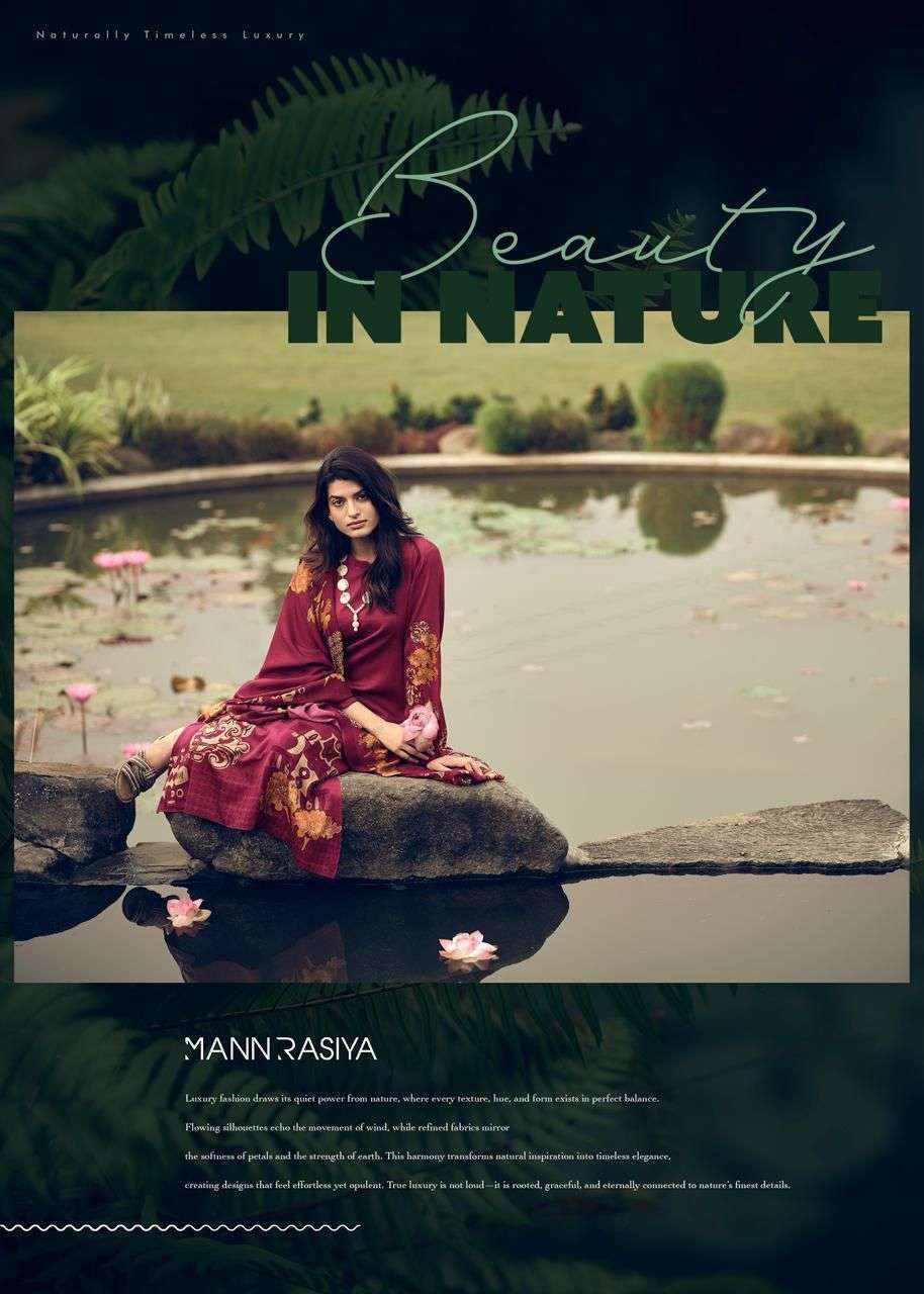 MANNRASIYA LAUNCHING PURE JAAM COTTON DIGITAL PRINT WITH KHATLI WORK KURTI SET