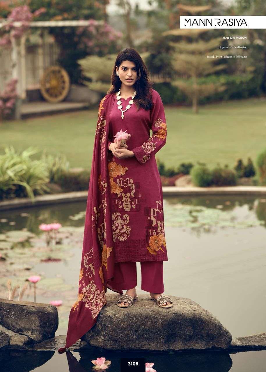MANNRASIYA LAUNCHING PURE JAAM COTTON DIGITAL PRINT WITH KHATLI WORK KURTI SET
