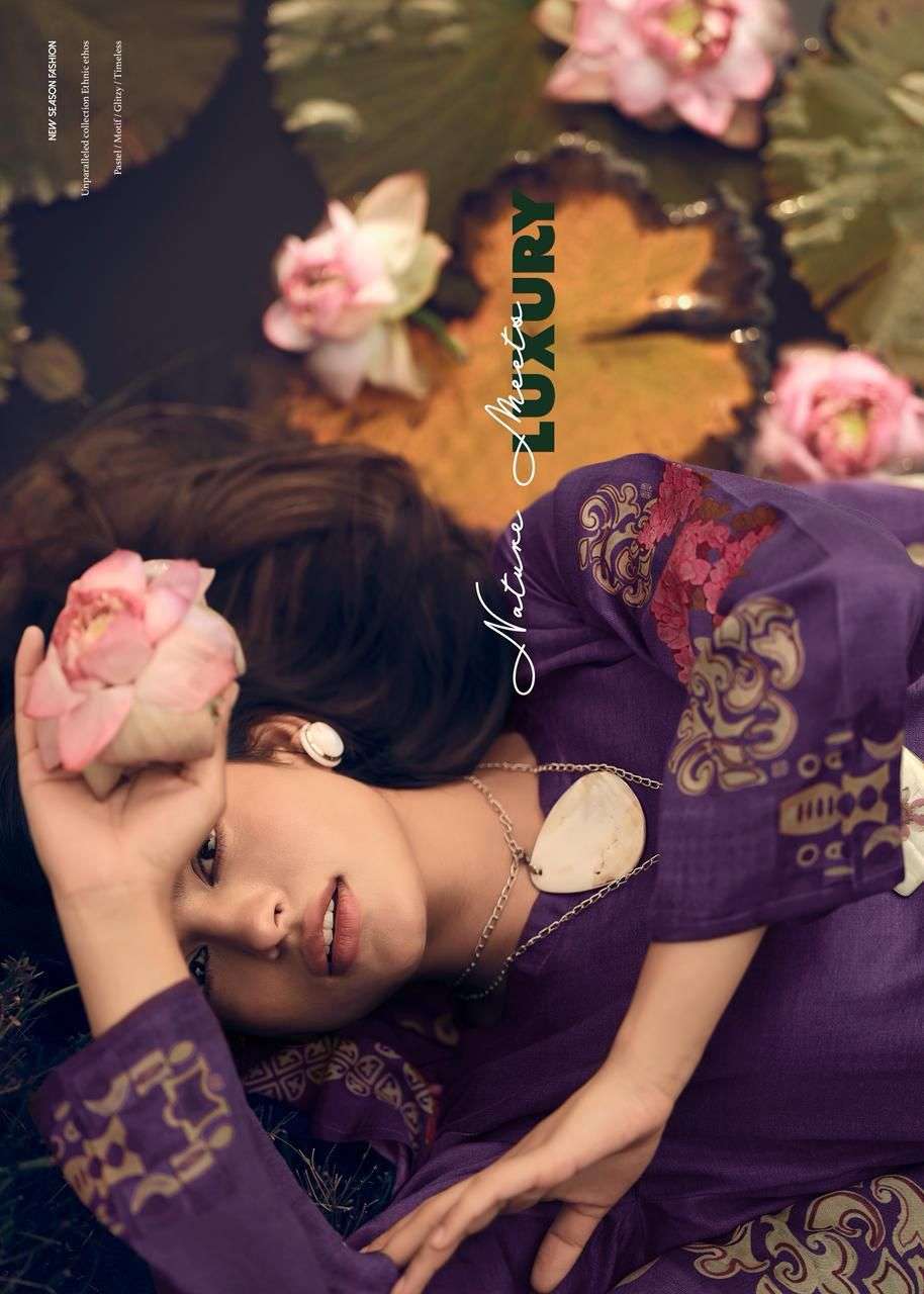 MANNRASIYA LAUNCHING PURE JAAM COTTON DIGITAL PRINT WITH KHATLI WORK KURTI SET